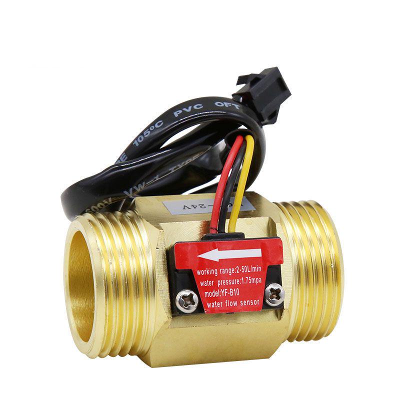 YF - B10 YF - B10 - S Water Flow Sensor DC3.5 24V - HomeDIYer
