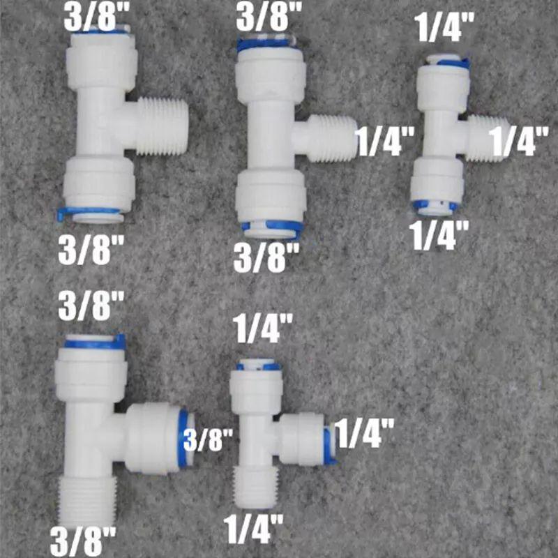 Water Purifier Accessories Quick Three - way Connector Quick Connect Three - way,PP - HomeDIYer