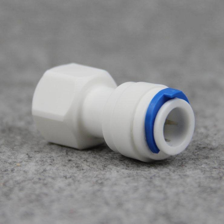 Water Purifier Fittings Female Quick Coupling,PP - HomeDIYer
