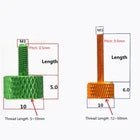 M3 x 25–50mm Anodized Aluminum Knurled Thumb Screws – Hand Tighten Grip Knob Bolts - HomeDIYer