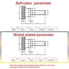 M2–M6 Brass Knurled Thumb Screws – Nickel Plated Hand Grip Knob Bolts (Tool‑Less Fasteners) - HomeDIYer