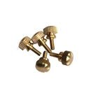M2–M6 Brass Knurled Thumb Screws – Nickel Plated Hand Grip Knob Bolts (Tool‑Less Fasteners) - HomeDIYer