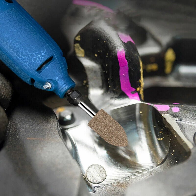 Leather Grinding Head Polishing Buffing Brush Wheel for Rotary Tools Dremel Accessories 2.35mm/3mm Shank - HomeDIYer
