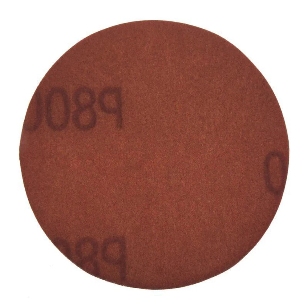 Dry 75/100/125/150 mm Red Abrasive Sanding Disc Hook Loop Sandpaper Grit 40-2000
