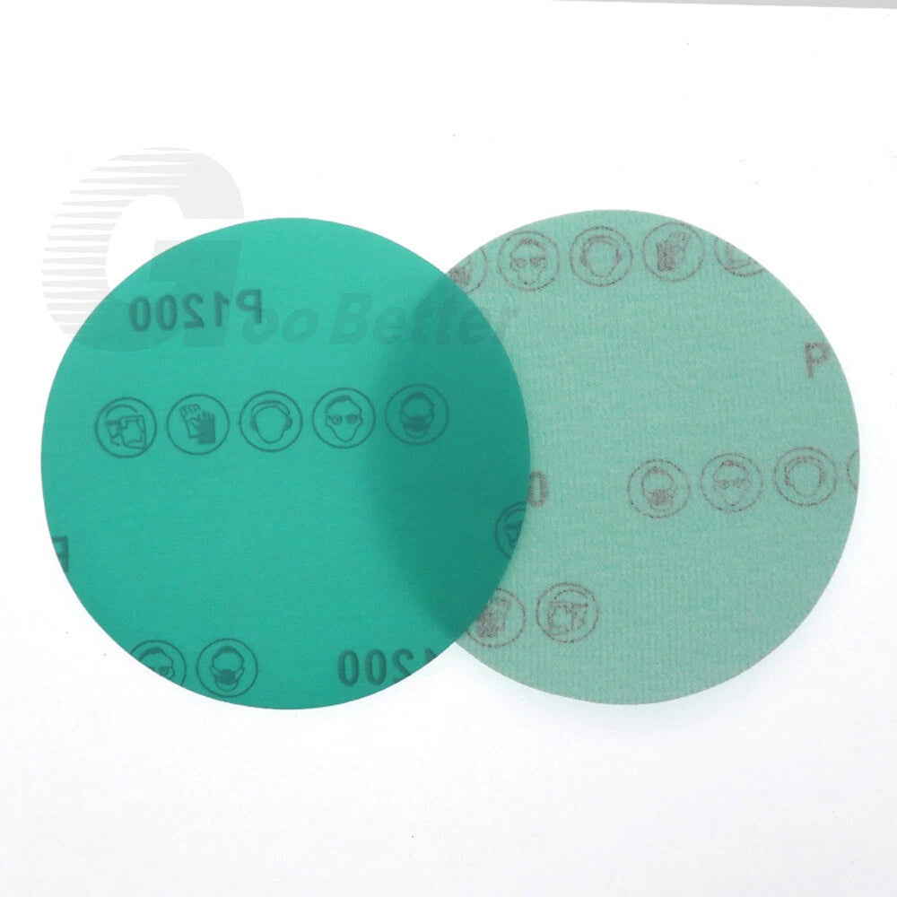 Wet & Dry Sanding discs 125mm 5inch Sandpaper Film Pads 60-2000 Grit Hook & Loop