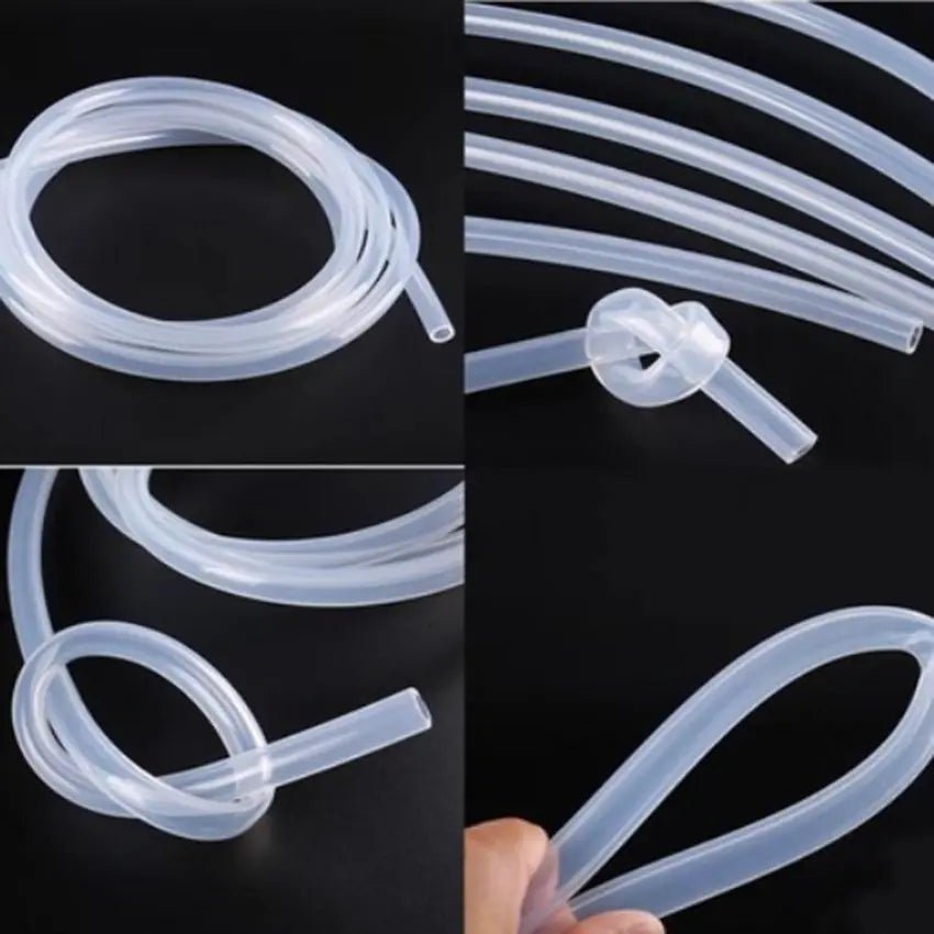 Flexible Food Grade PVC Tubing Clear Silicone Rubber Tube Hose 2mm - 50mm Length 5m - HomeDIYer