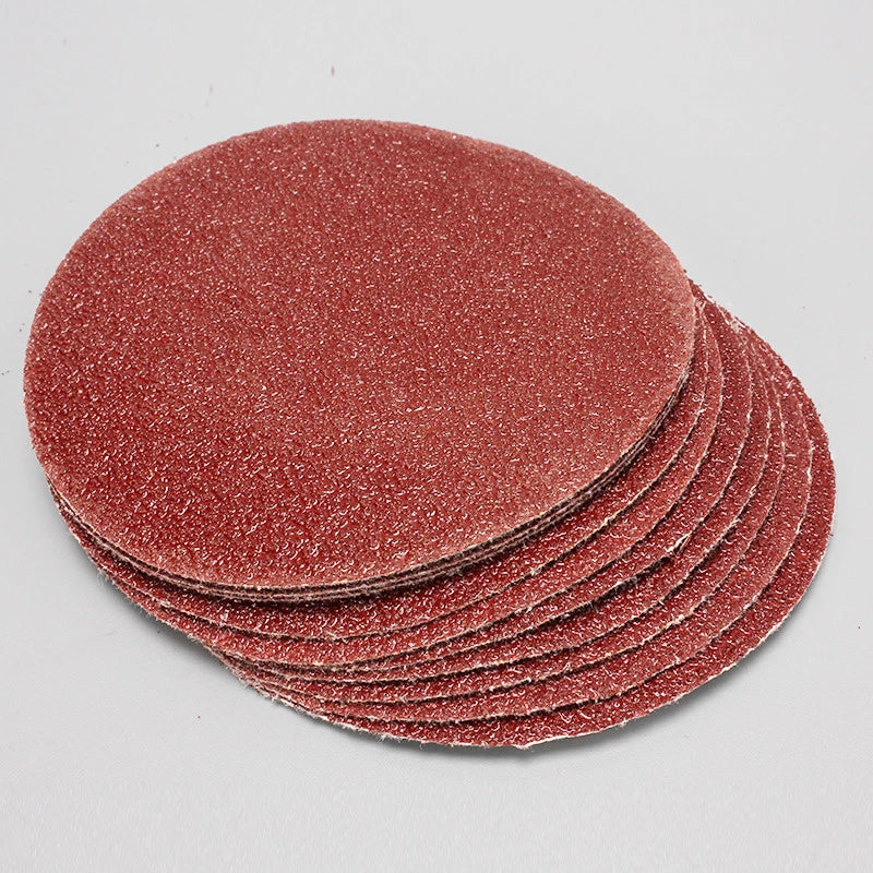 3'' 75mm Round Sanding Disc Hook Loop 60-2000 Mixed Grit Sandpaper Polishing Pad