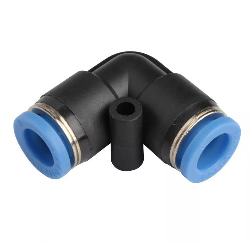 Nylon Pneumatic Straight Hose Tube Inline Push Fit Connector Air Line Airline - HomeDIYer