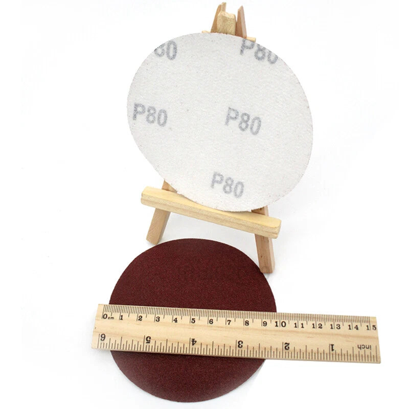 3" 4" Sanding Discs Pads Sandpaper Orbital Hook and Loop Grit 40#-2000#
