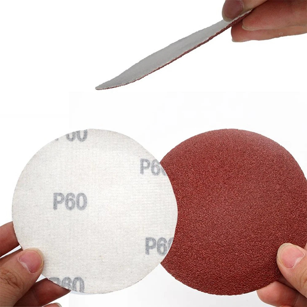 1" to 7" Inch Dry Sanding Discs Pads Hook & Loop Sandpaper Pads 40-2000 Grit