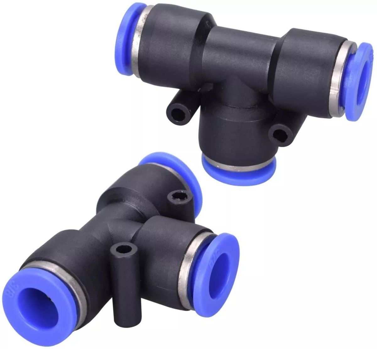 Nylon Pneumatic Straight Hose Tube Inline Push Fit Connector Air Line Airline - HomeDIYer