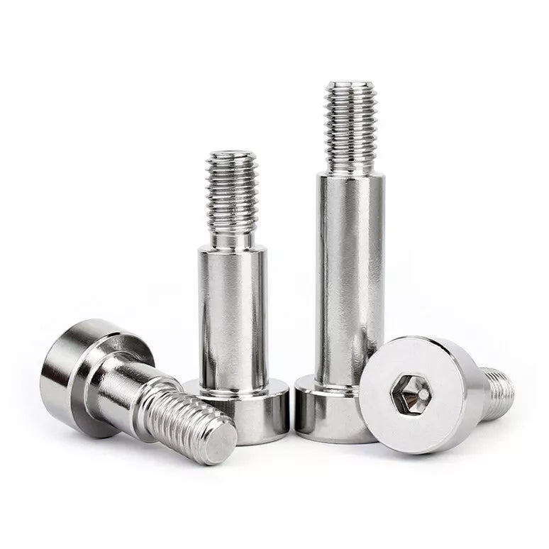 50Pcs 304 Stainless Steel Allen Socket Head Shoulder Screws M2 M2.5 M3 M4 M5 - HomeDIYer