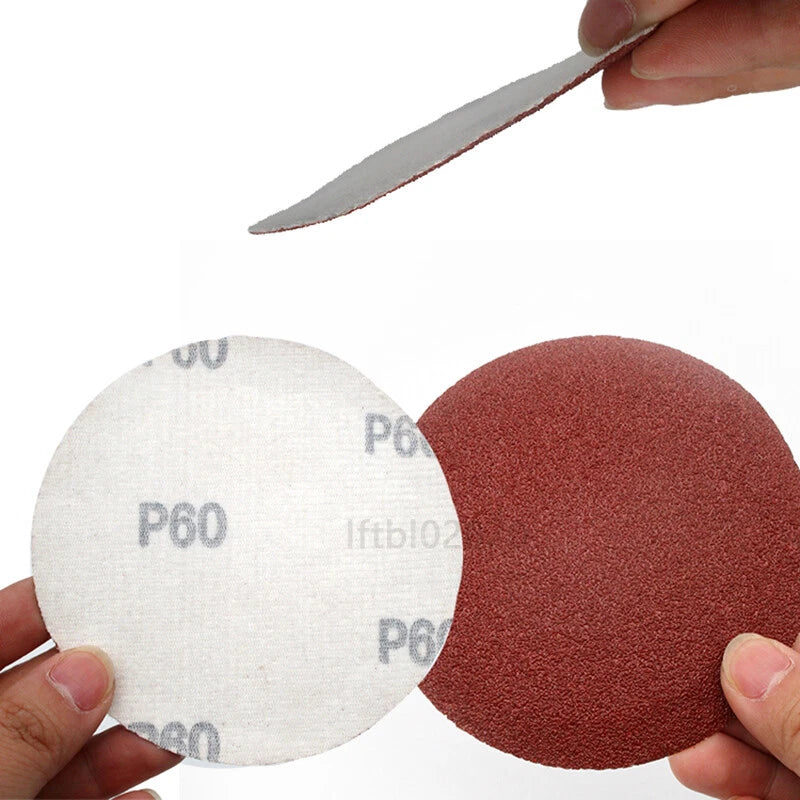 3" 4" Sanding Discs Pads Sandpaper Orbital Hook and Loop Grit 40#-2000#