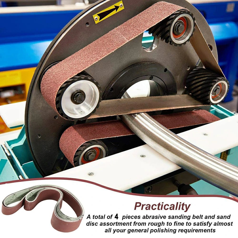 50x2100mm Sanding Belts 150/180/240/320 Grit Belt Sander Sandpaper For Belt Sander Polishing Machine Abrasive Tools - HomeDIYer