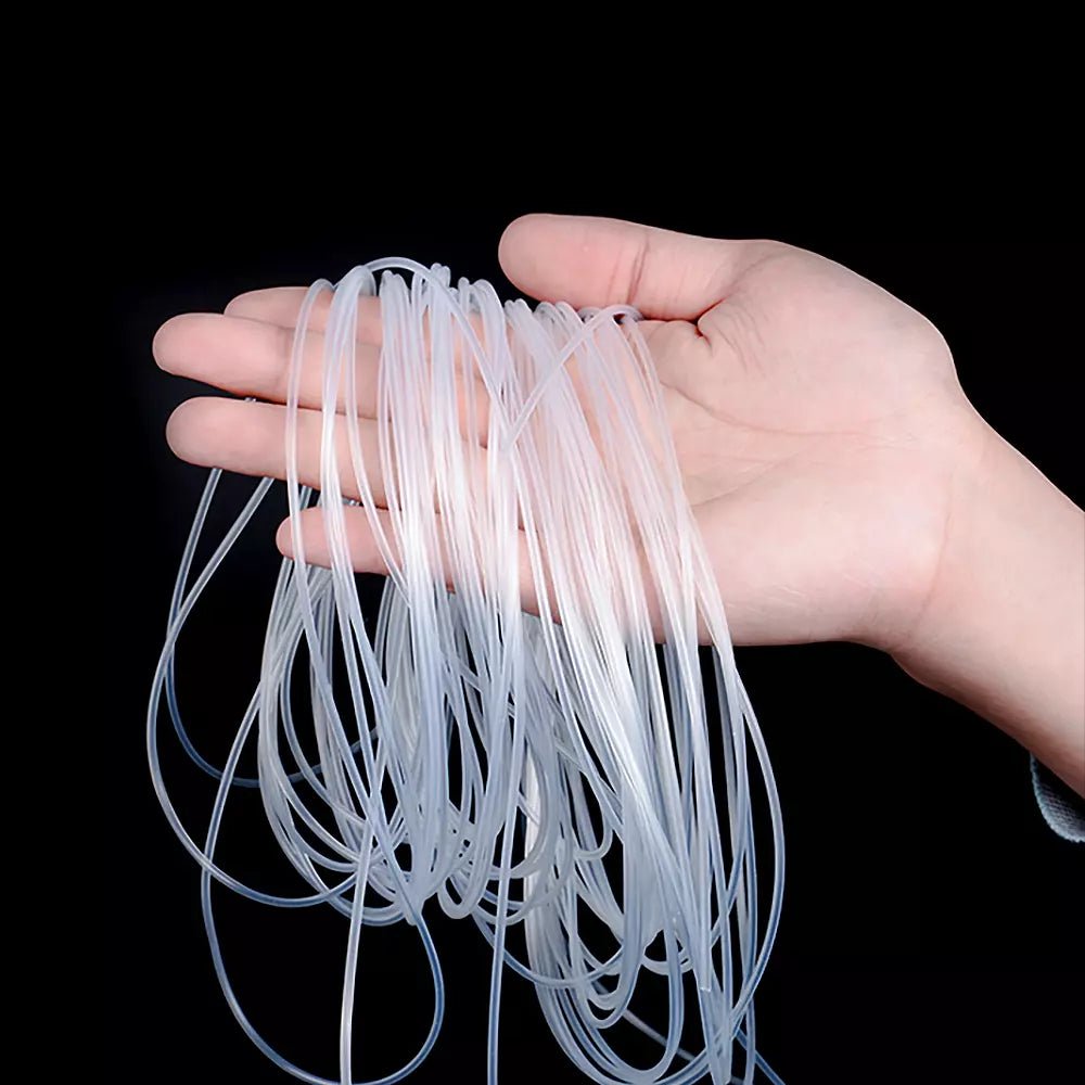 Food Grade Silicone Tube Hose Clear Soft Rubber Capillary 1m - HomeDIYer