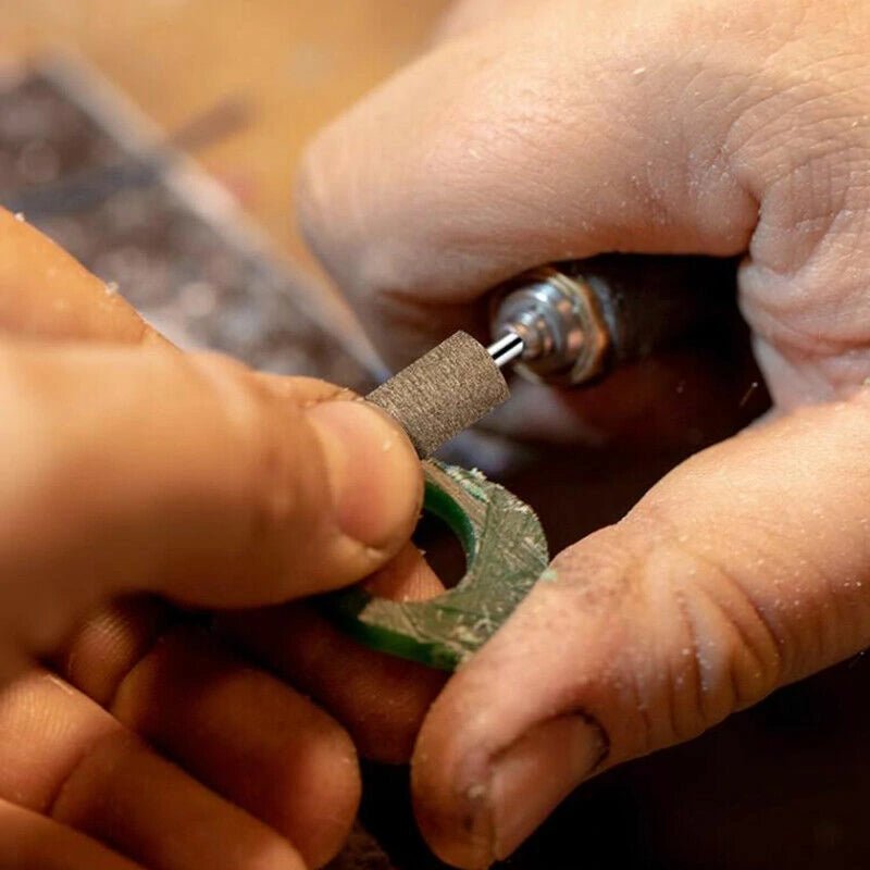 Leather Grinding Head Polishing Buffing Brush Wheel for Rotary Tools Dremel Accessories 2.35mm/3mm Shank - HomeDIYer