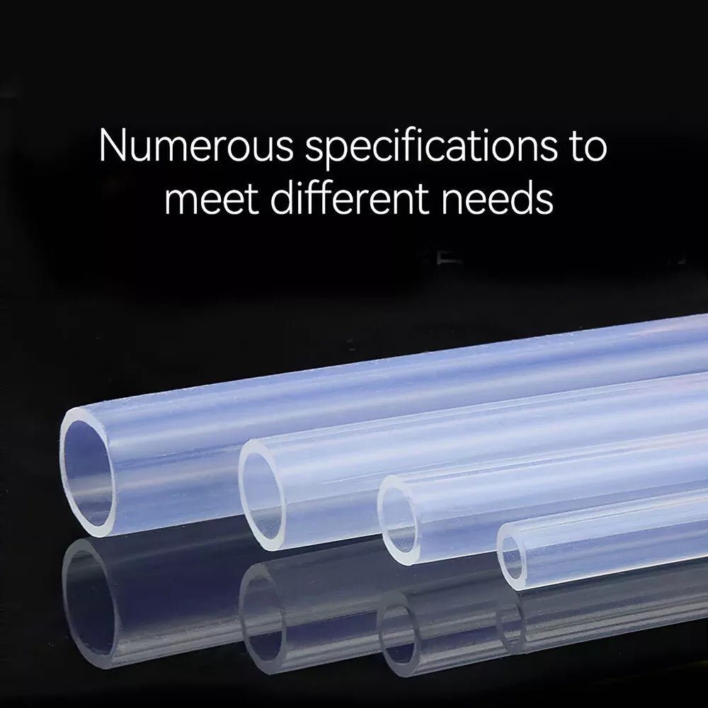 PTFE Tube Tubing Hose Tubing Pipe Heat Resistant Tubing Insulation Clear - HomeDIYer