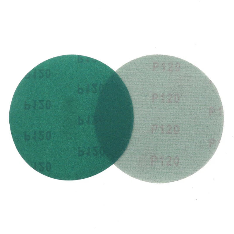 50mm Wet & Dry Sanding Discs 2" Sandpaper Film Pads Hook & Loop 40 - 2000 Grit