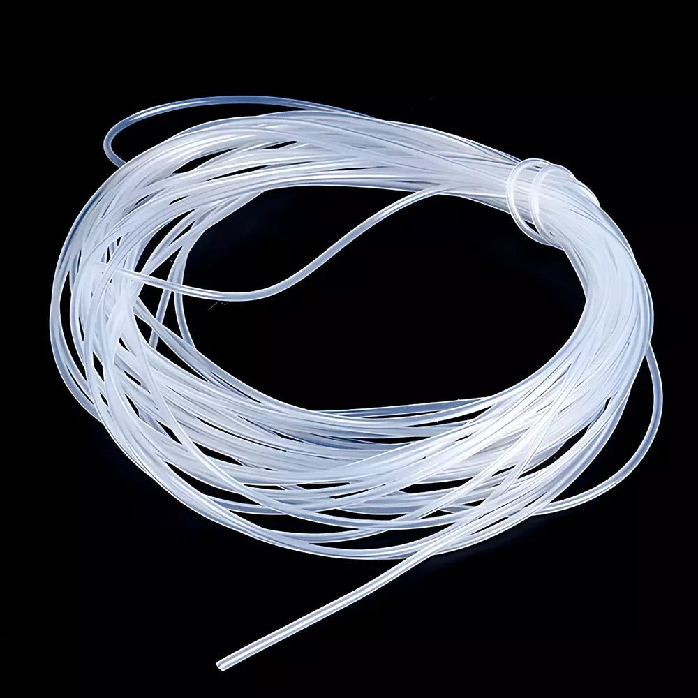 Food Grade Silicone Tube Hose Clear Soft Rubber Capillary 1m - HomeDIYer