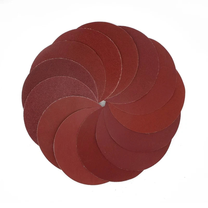 5/6 Inch Sander Sanding Discs Pads 40-800 Grit Hook and Loop Sandpaper 125/150mm