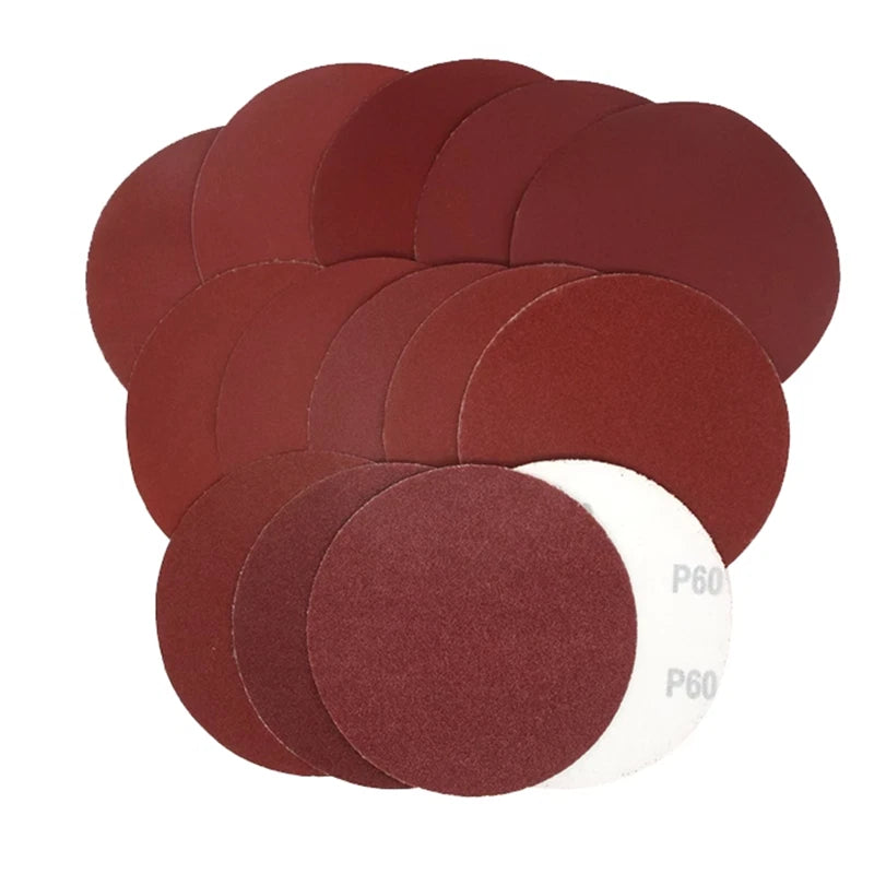 5/6 Inch Sander Sanding Discs Pads 40-800 Grit Hook and Loop Sandpaper 125/150mm