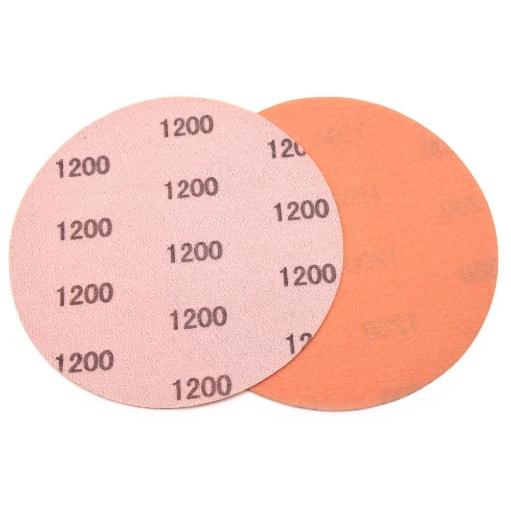 5" 6" Wet & Dry Sanding Discs Orbital Sander Sandpaper Pads Hook Loop P600-P5000