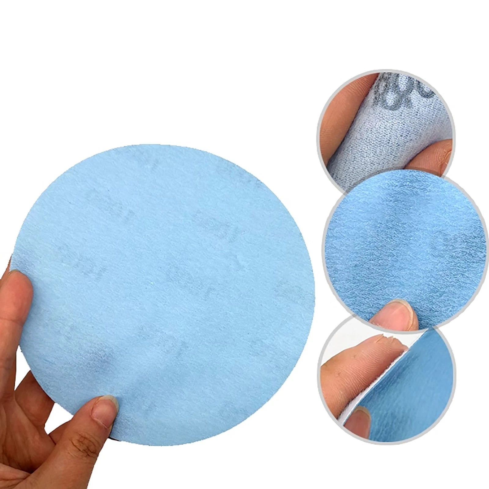 6" 150mm Wet and Dry Sanding Discs Film Sandpaper Hook & Loop Pads 600-5000 Grit
