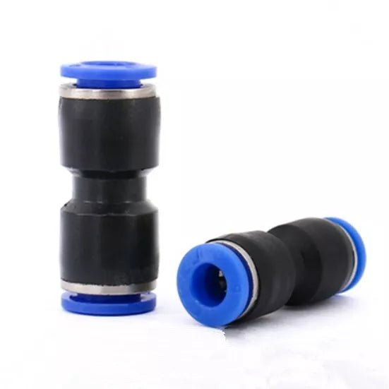 Nylon Pneumatic Straight Hose Tube Inline Push Fit Connector Air Line Airline - HomeDIYer