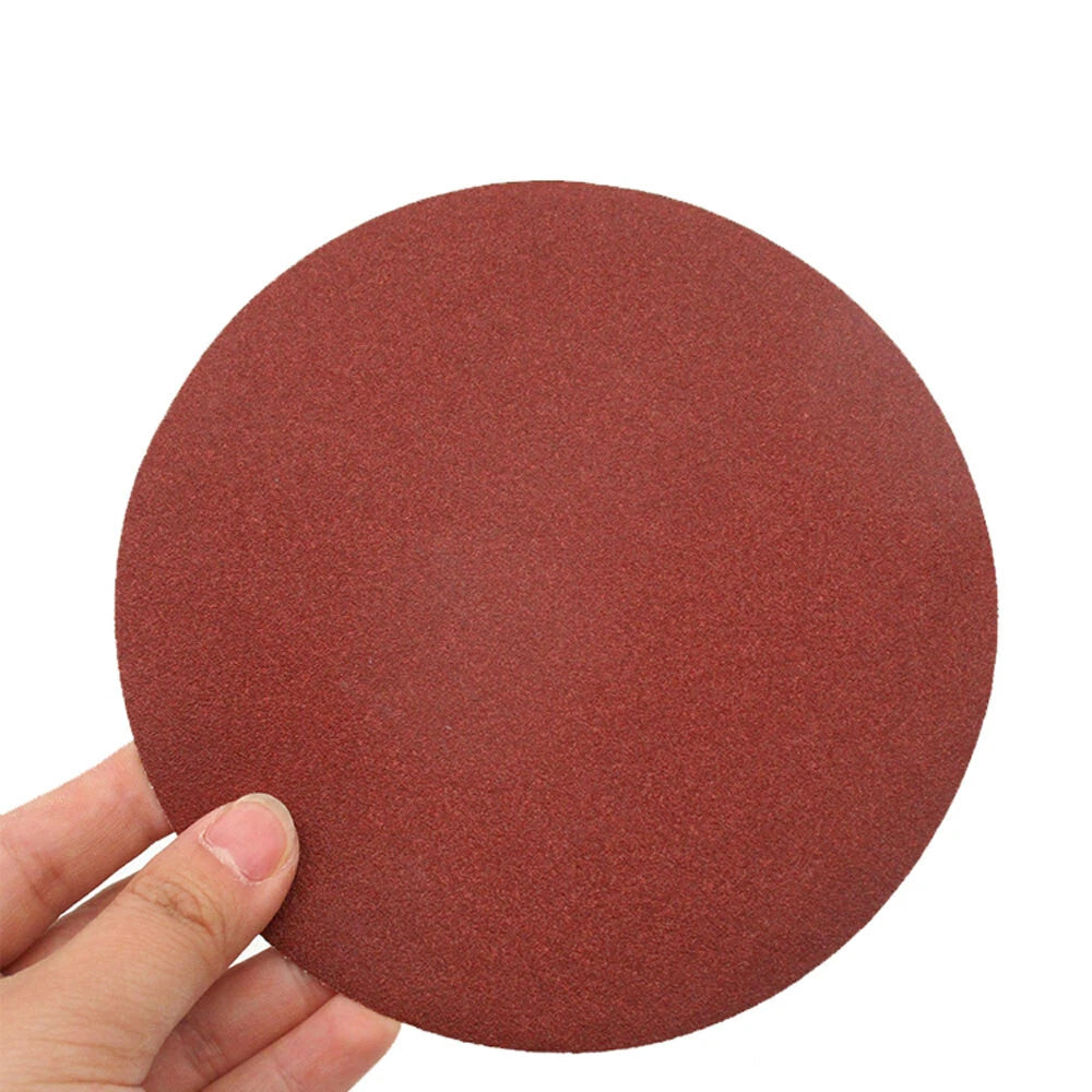 Red Hook and Loop Sanding Disc Orbital Sandpaper Pad 40-2000 Grit 3 4 5 6 7 inch