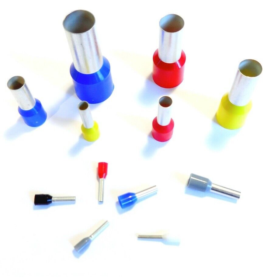 390pcs wire end ferrule set Insulated & uninsulated Bare wires End sleeve Cable lugs - HomeDIYer