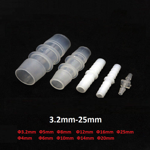 Plastic Hose Pipe Connector Reducing Fitting Plastic Barbed Fuel Water Vacuum