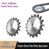 06B 08B 10A Roller Flat Chain Sprockets Chain Drive Pilot Sprocket 30 - 45 Tooth
