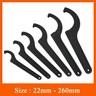 Garage Workshop Tools Shock Absorber Pre-Load Black C Spanner Wrench Hook Adjust