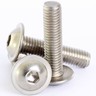 A4 Stainless Flanged Button Head Screws – M3 to M6, Phillips Drive, Marine Grade (4–50mm Lengths)