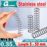Compression Spring Steel 4mm Wire Dia Small Pressure Springs Coil Spring