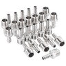 A2 Stainless Steel 8-41mm Barbed Hose Connector,Hosetail Pipe Air Water Oil Fuel