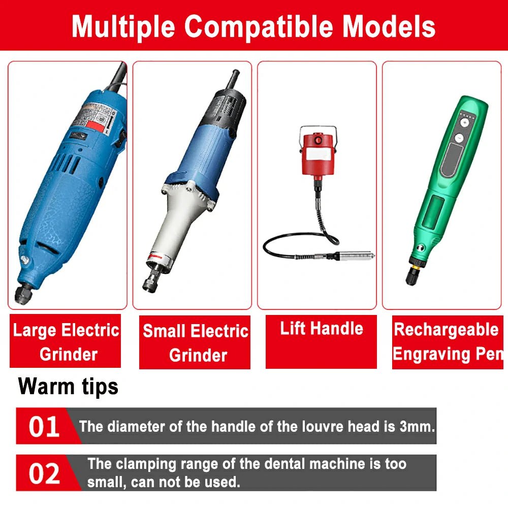 3mm Dia Sanding Flap Disc Grinding Flap Wheels Brush Sand For Dremel Accessories Tools For Abrasive Grinder Rotary For - HomeDIYer