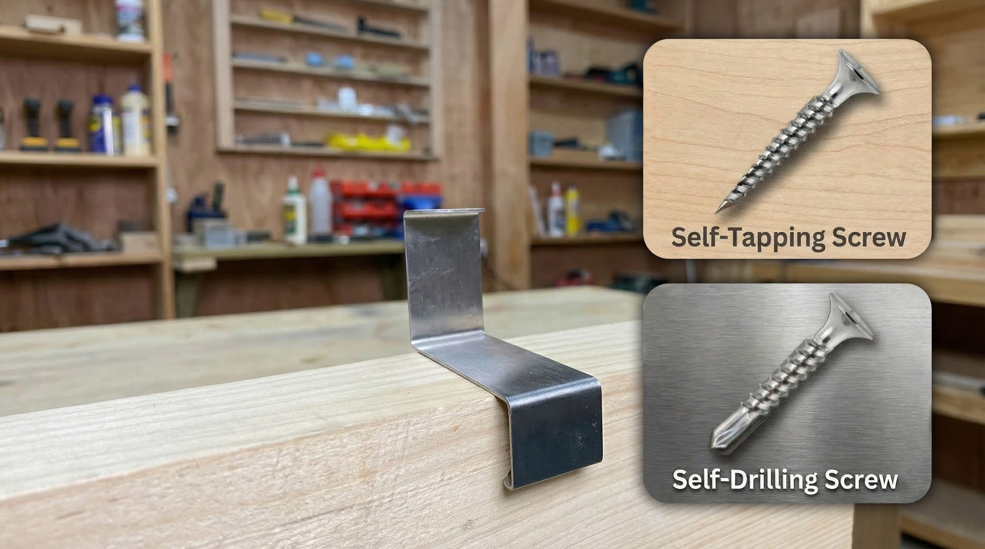 Self-Drilling VS Self-Tapping Screws