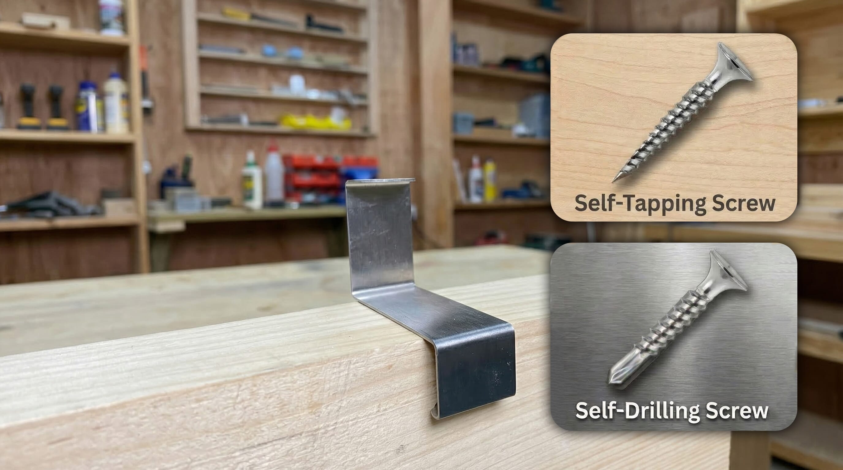 Self-Drilling VS Self-Tapping Screws