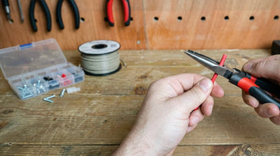 How to Strip Wire with Needle-Nose Pliers - HomeDIYer