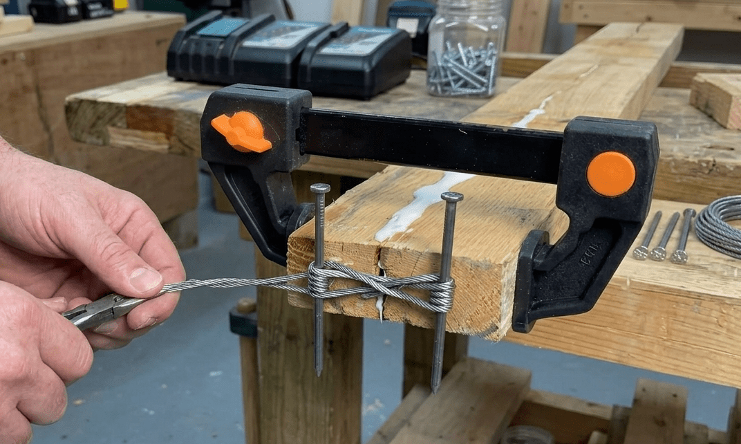 How to Repair and Reinforce Cracked Wood with Wire Tensioning - HomeDIYer