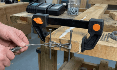 How to Repair and Reinforce Cracked Wood with Wire Tensioning - HomeDIYer