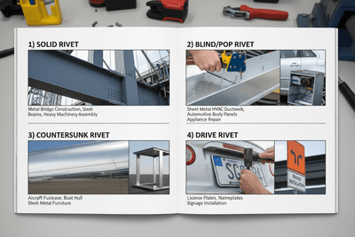 What are the 4 types of rivets - HomeDIYer