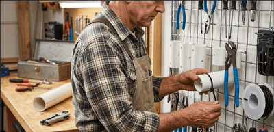 How to DIY an Efficient Plier Storage Rack Using PVC Tubing - HomeDIYer