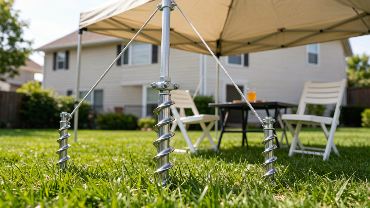 tent and canopy wind protection heavy-duty anchors and fasteners for outdoor events - HomeDIYer
