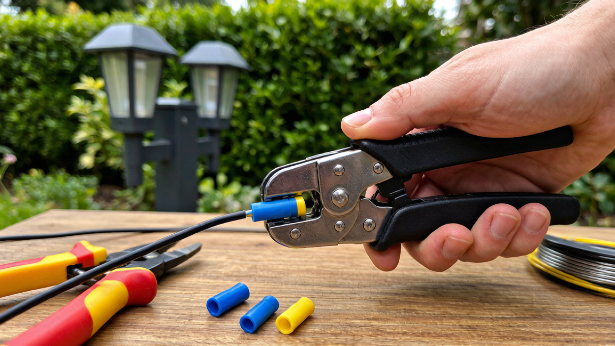 waterproof butt terminals for outdoor electrical connections light fixtures and pumps - HomeDIYer