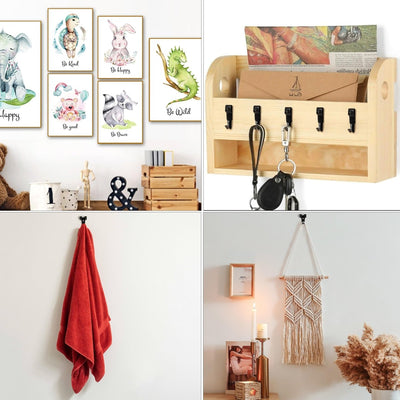 Wall Hook Guide: Weight Ratings, Materials &amp; Best Uses - HomeDIYer