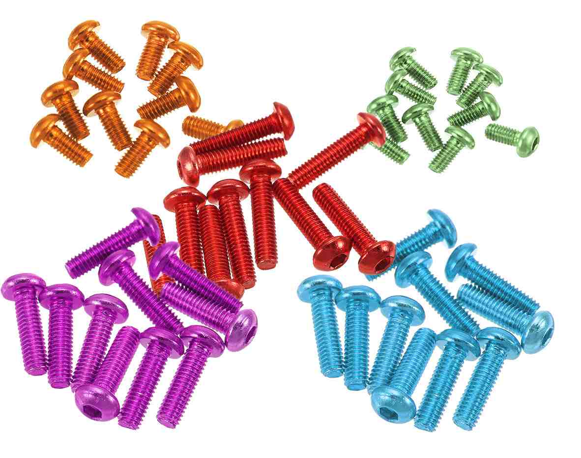 Colorful Aluminum Screws -HomeDIYer 