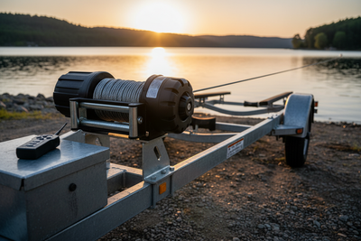 How to Set Up a Trailer Winch: Capacity, Wiring, and Safety