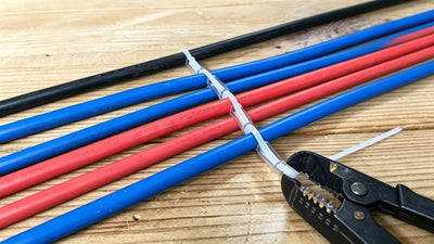 How to Use Zip Ties to Organize Multiple Wires Securely, Safely and Neatly? - HomeDIYer